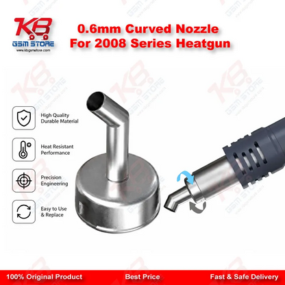 0.6mm Curved Nozzle For 2008 Series Heatgun