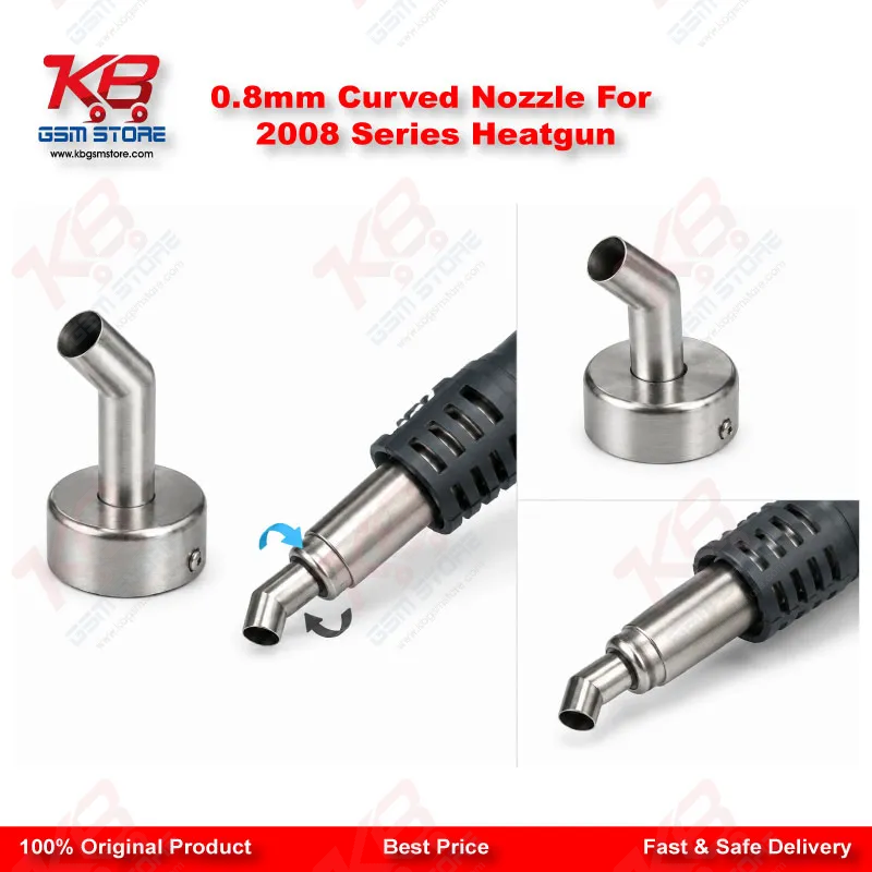 0.8mm Curved Nozzle For 2008 Series Heatgun