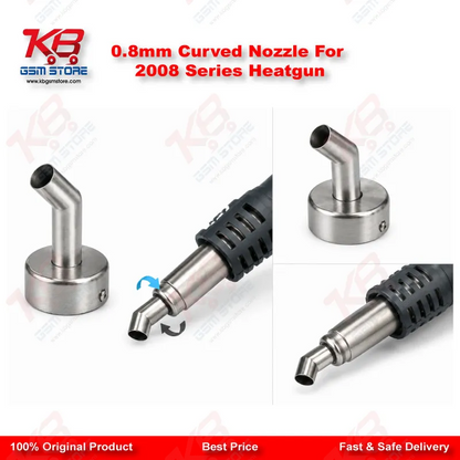0.8mm Curved Nozzle For 2008 Series Heatgun