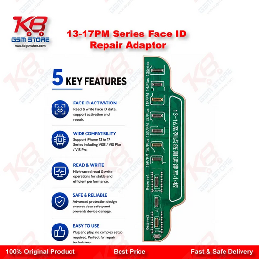JCID 13-17PM Series Face ID Dot Matrix Activation Adaptor (V1SE / V1S Pro)