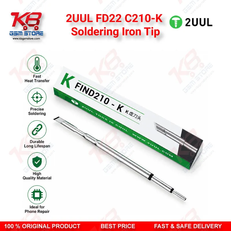 2UUL FD22 C210-K Soldering Iron Tip