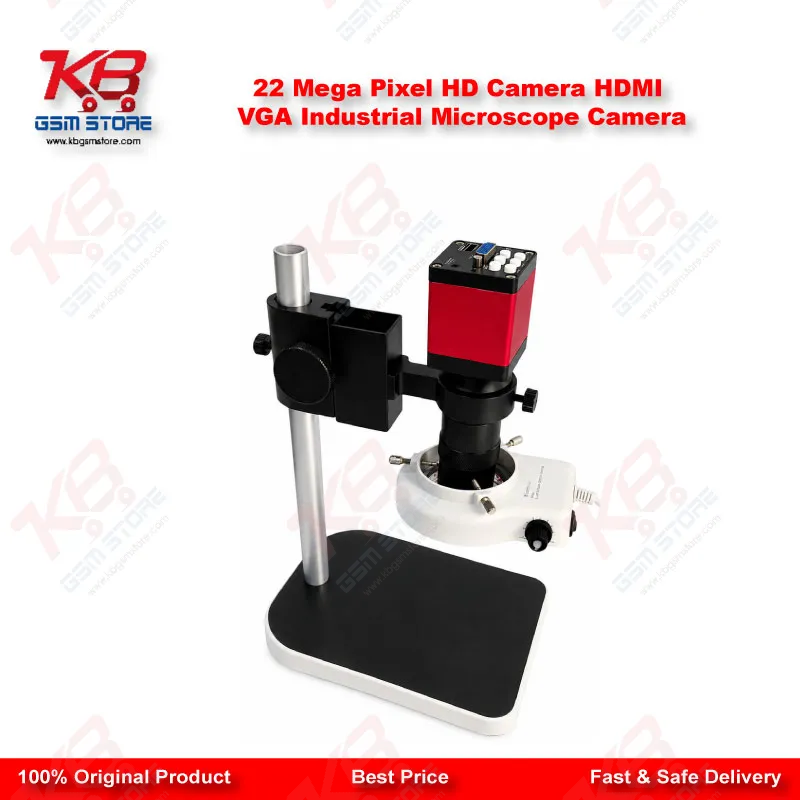 22 Mega Pixel HD Camera HDMI VGA Industrial Microscope Camera