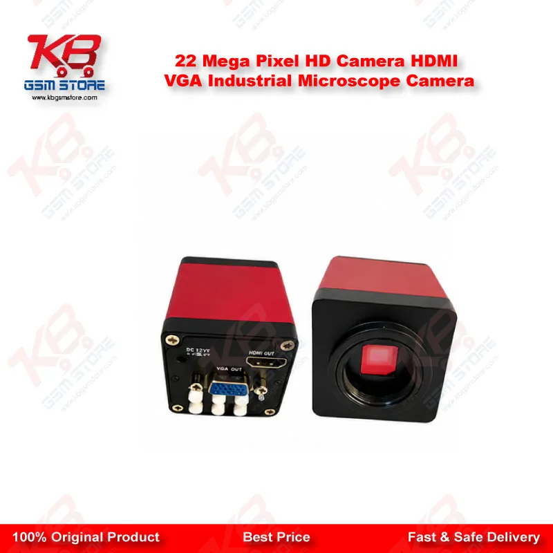 22 Mega Pixel HD Camera HDMI VGA Industrial Microscope Camera