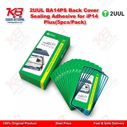 2UUL BA14PS Back Cover Sealing Adhesive for iP14 Plus(5pcs/Pack)