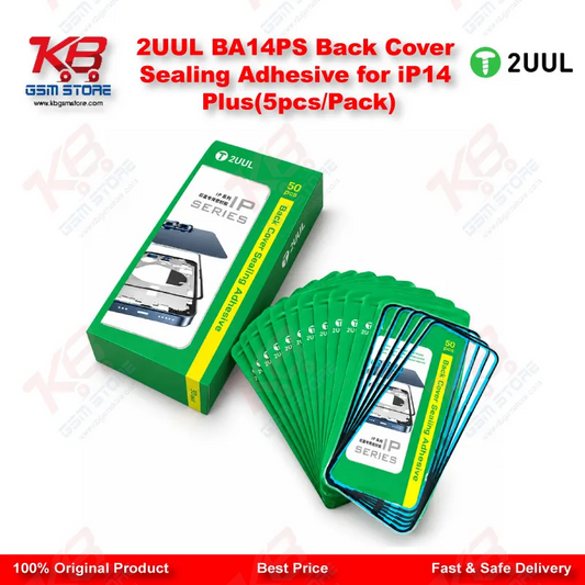 2UUL BA14PS Back Cover Sealing Adhesive for iP14 Plus(5pcs/Pack)