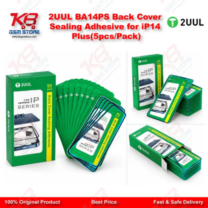 2UUL BA14PS Back Cover Sealing Adhesive for iP14 Plus(5pcs/Pack)