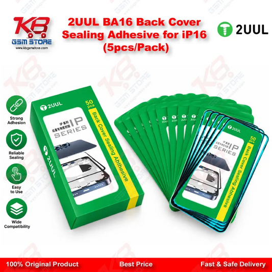 2UUL BA16 Back Cover Sealing Adhesive for iP16 (5pcs/Pack)