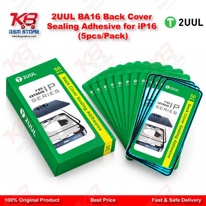 2UUL BA16 Back Cover Sealing Adhesive for iP16 (5pcs/Pack)