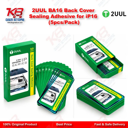 2UUL BA16 Back Cover Sealing Adhesive for iP16 (5pcs/Pack)