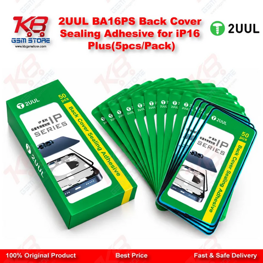 2UUL BA16PS Back Cover Sealing Adhesive for iP16 Plus(5pcs/Pack)