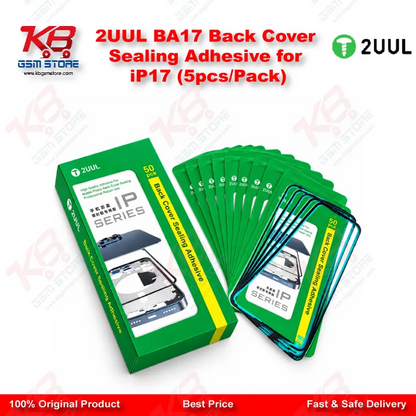 2UUL BA17 Back Cover Sealing Adhesive for iP17 (5pcs/Pack)