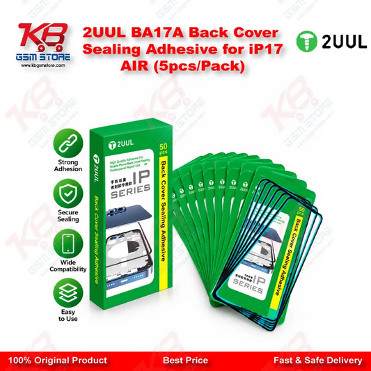 2UUL BA17A Back Cover Sealing Adhesive for iP17 AIR (5pcs/Pack)