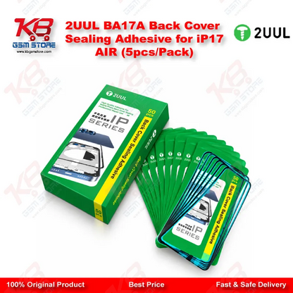 2UUL BA17A Back Cover Sealing Adhesive for iP17 AIR (5pcs/Pack)