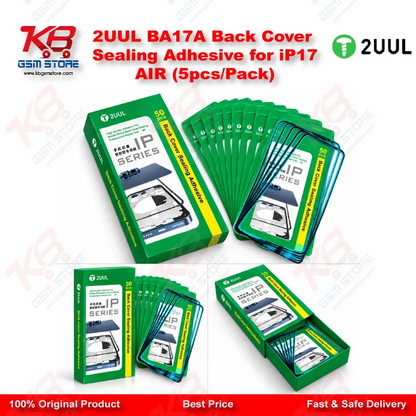 2UUL BA17A Back Cover Sealing Adhesive for iP17 AIR (5pcs/Pack)