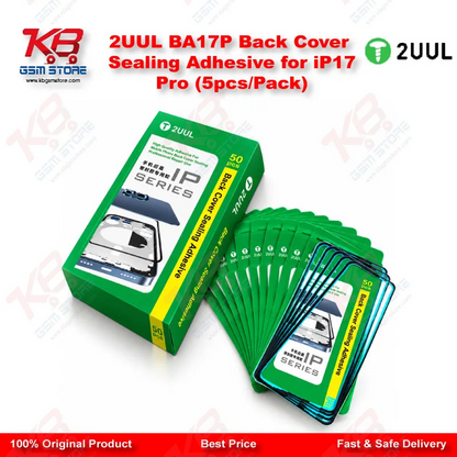 2UUL BA17P Back Cover Sealing Adhesive for iP17Pro (5pcs/Pack)