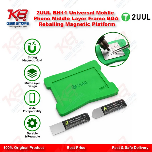 2UUL BH11 Universal Moblie Phone Middle Layer Frame BGA Reballing Magnetic Platform