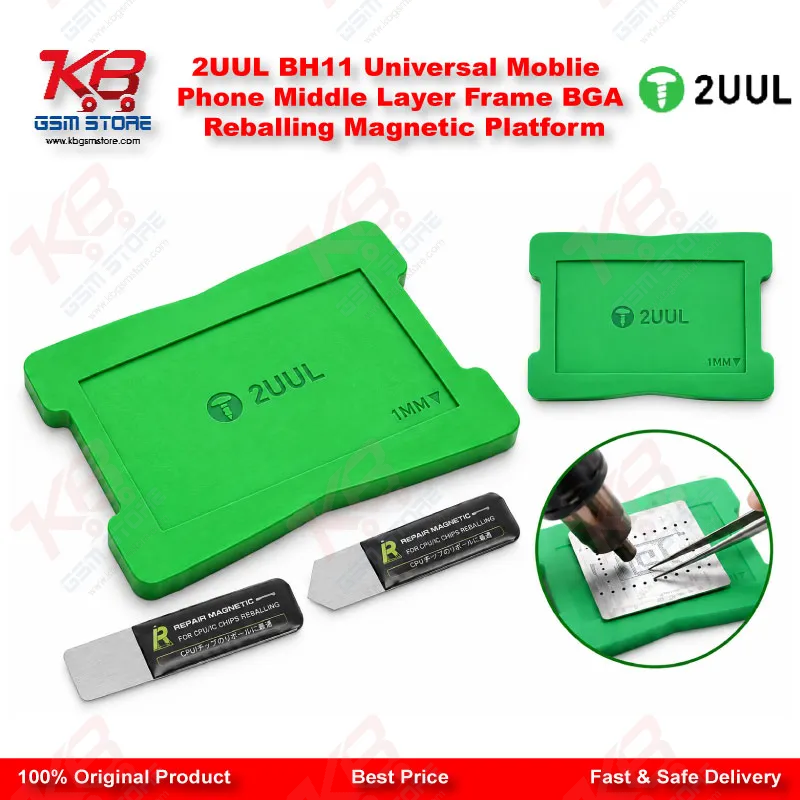 2UUL BH11 Universal Moblie Phone Middle Layer Frame BGA Reballing Magnetic Platform