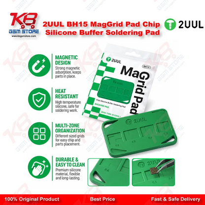2UUL BH15 MagGrid Pad Chip Silicone Buffer Soldering Pad