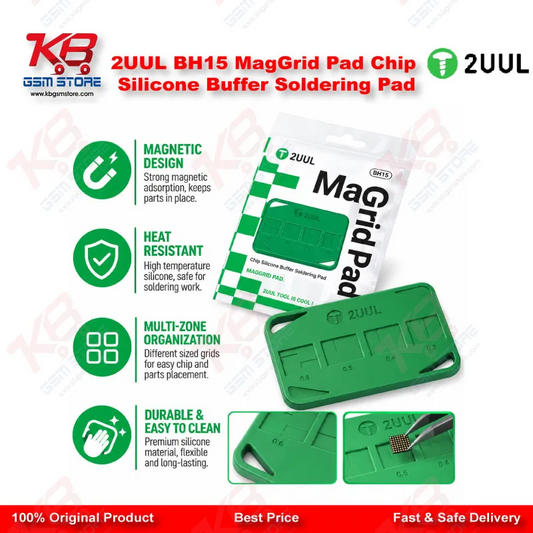 2UUL BH15 MagGrid Pad Chip Silicone Buffer Soldering Pad