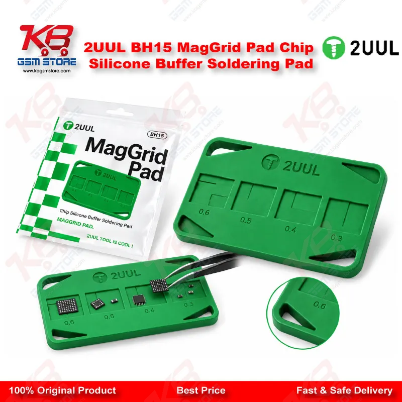2UUL BH15 MagGrid Pad Chip Silicone Buffer Soldering Pad