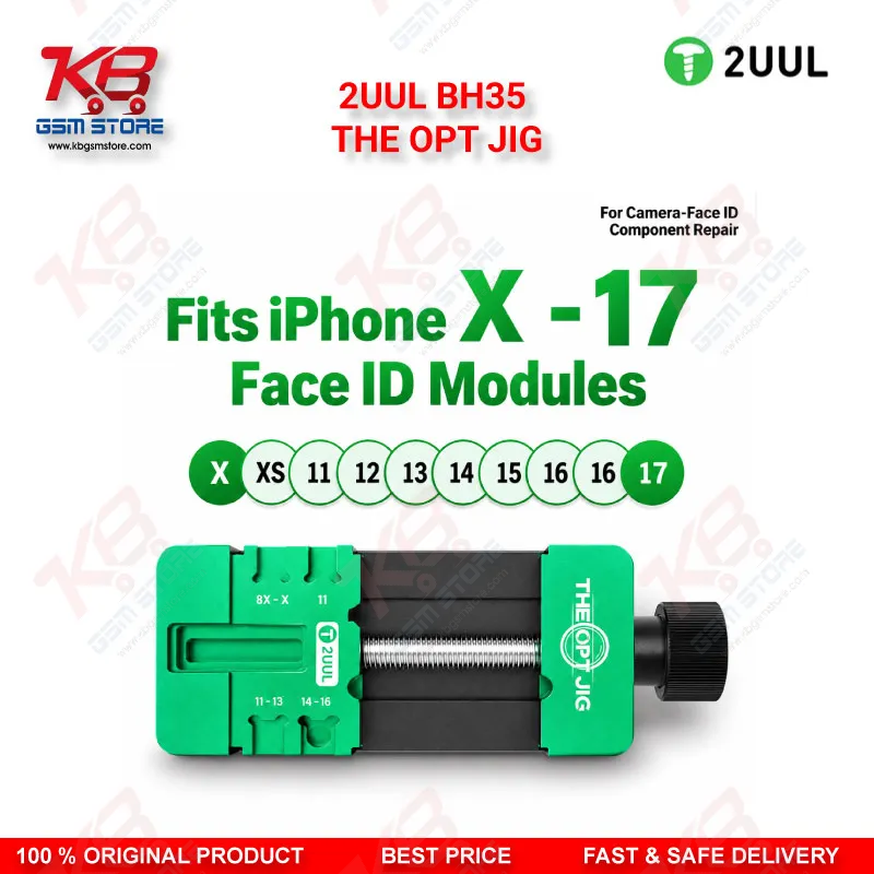2UUL BH35 THE OPT JIG – iPhone X to 17 Camera & Face ID Repair Fixture