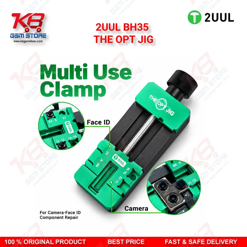 2UUL BH35 THE OPT JIG – iPhone X to 17 Camera & Face ID Repair Fixture