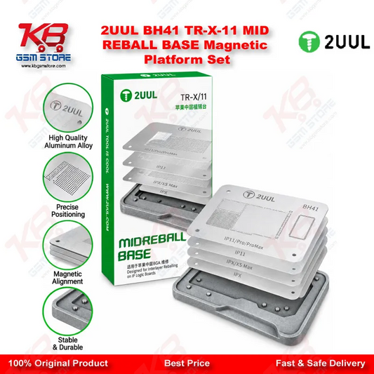 2UUL BH41 TR-X-11 MID REBALL BASE Magnetic Platform Set
