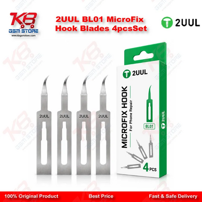 2UUL BL01 MicroFix Hook Blades 4pcs/Set