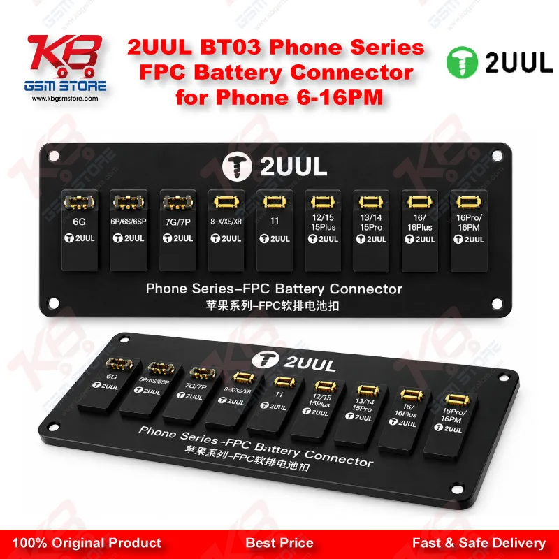 2UUL BT03 Phone Series FPC Battery Connector for Phone 6-16PM