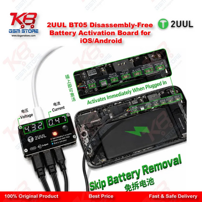 2UUL BT05 Disassembly-Free Battery Activation Board for iPhone & Android
