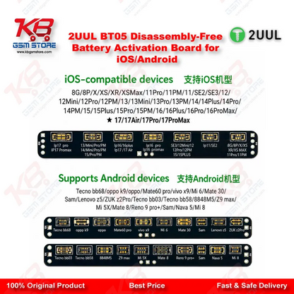 2UUL BT05 Disassembly-Free Battery Activation Board for iPhone & Android