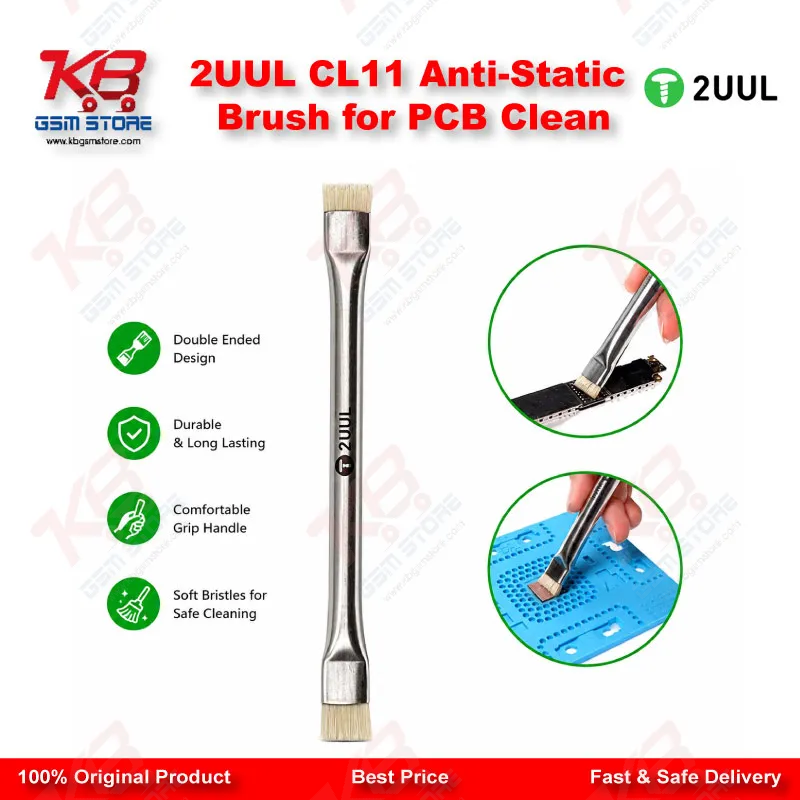 2UUL CL11 Anti-Static Brush for PCB Clean