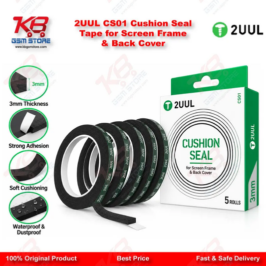 2UUL CS01 Cushion Seal Tape for Screen Frame & Back Cover