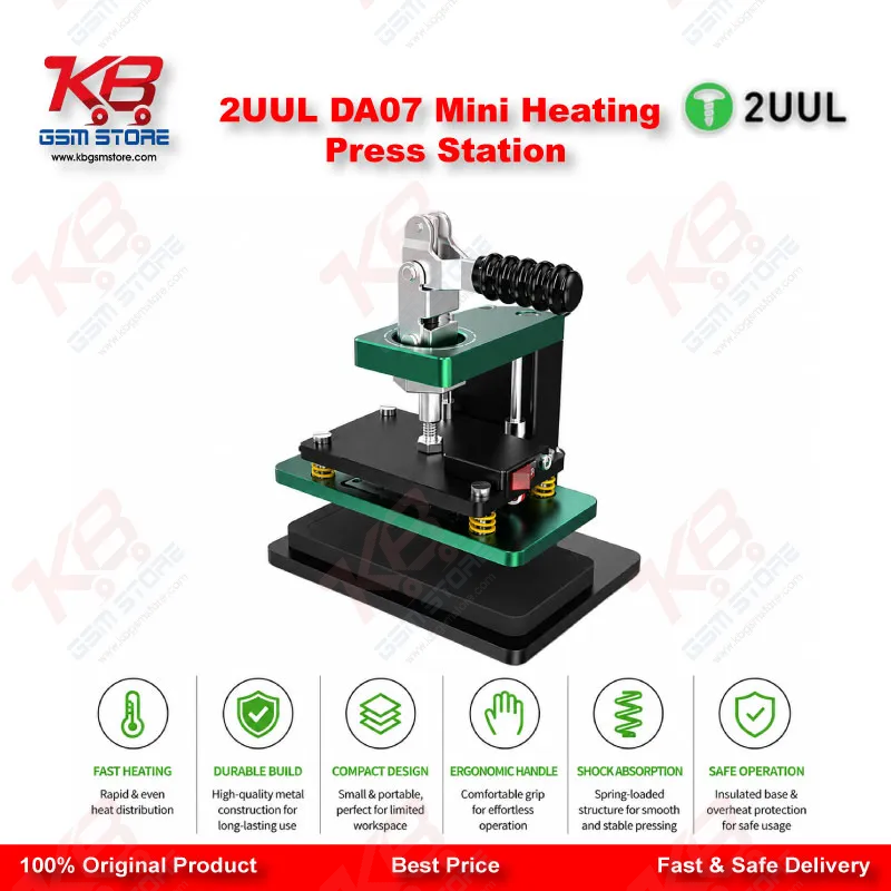 2UUL DA07 Mini Heating Press Station