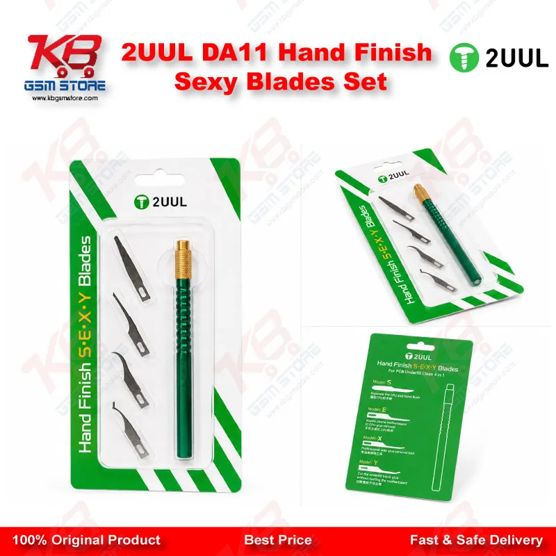 2UUL DA11 Hand Finish Sexy Blades Set