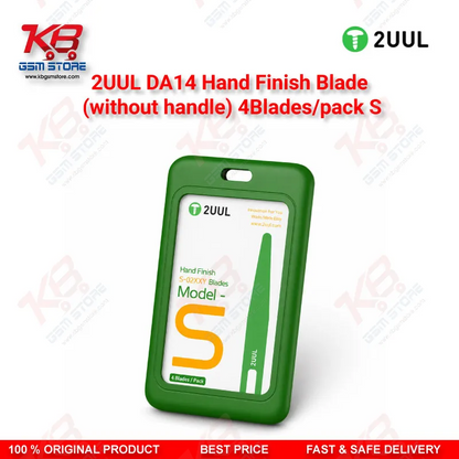2UUL DA14 Hand Finish Blade Model-S (Without Handle) 4 Blades/Pack