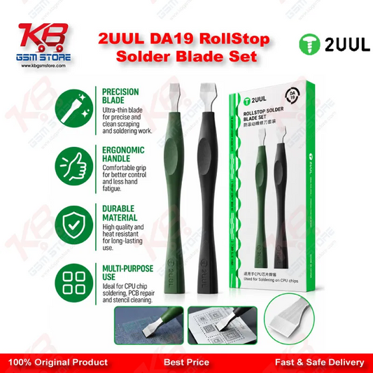 2UUL DA19 RollStop Solder Blade Set