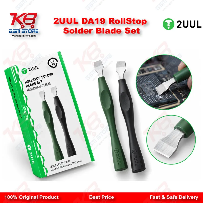 2UUL DA19 RollStop Solder Blade Set