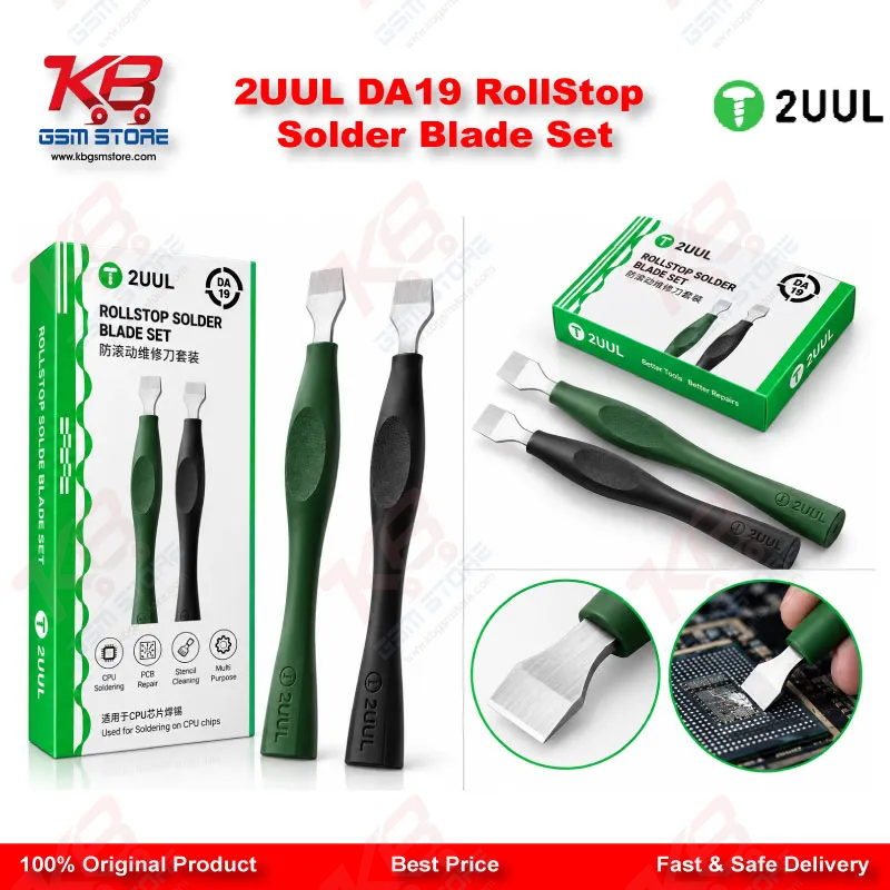 2UUL DA19 RollStop Solder Blade Set