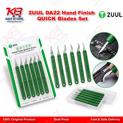 2UUL DA22 Hand Finish QUICK Blades Set