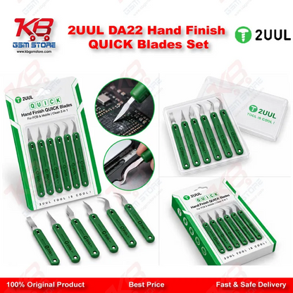 2UUL DA22 Hand Finish QUICK Blades Set