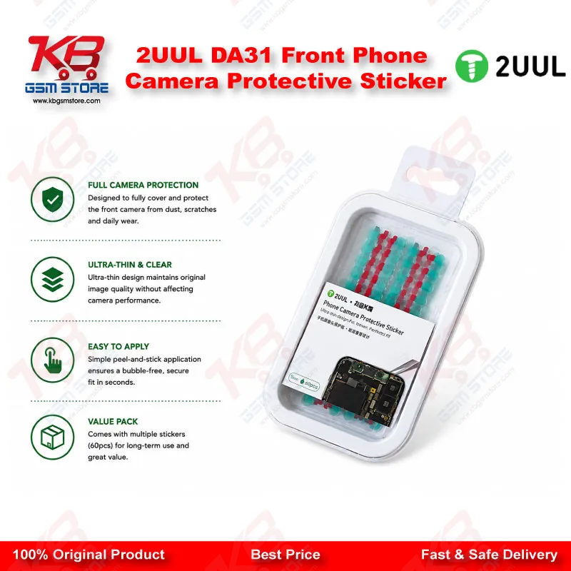 2UUL DA31 Front Phone Camera Protective Sticker