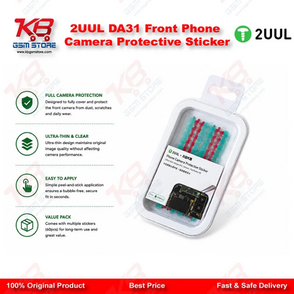 2UUL DA31 Front Phone Camera Protective Sticker