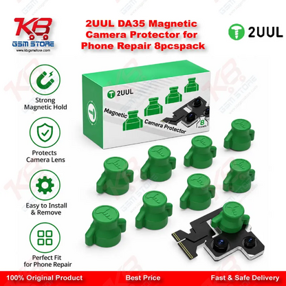 2UUL DA35 Magnetic Camera Protector for Phone Repair 8pcs/pack