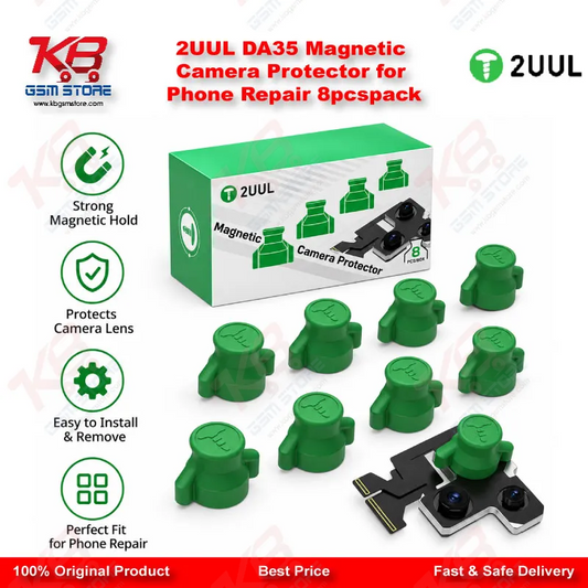 2UUL DA35 Magnetic Camera Protector for Phone Repair 8pcs/pack