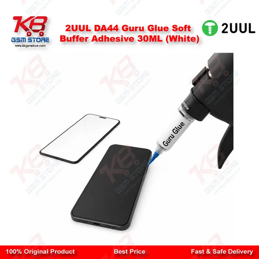 2UUL DA44 Guru Glue Soft Buffer Adhesive 30ML (White)