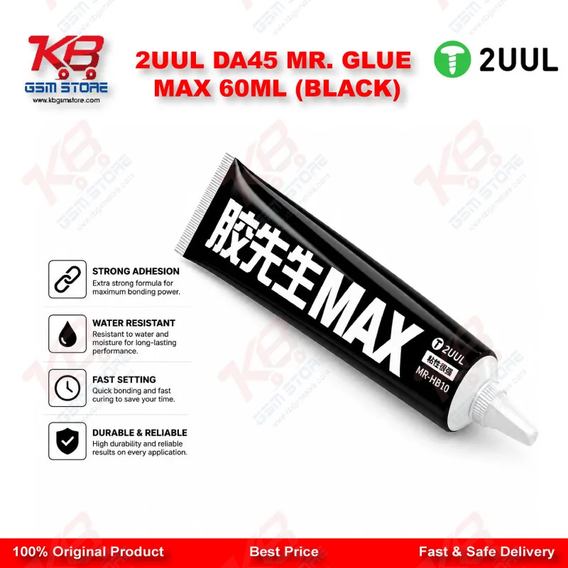 2UUL DA45 MR. GLUE MAX 60ML (BLACK)