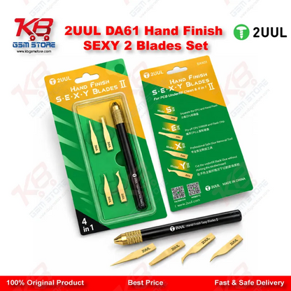 2UUL DA61 Hand Finish SEXY 2 Blades Set