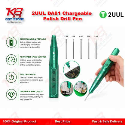 2UUL DA81 Chargeable Polish Drill Pen
