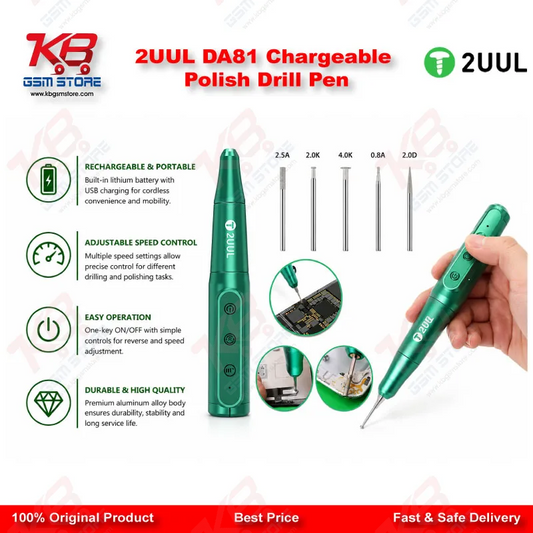 2UUL DA81 Chargeable Polish Drill Pen
